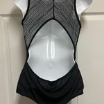 UNBRANDED Black Go Deep Lace V Bodysuit Size M Photo 9