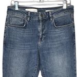 Anthropologie  Pilcro Jeans Womens 6 29" Blue‎ Hyphen Beaded Crop Casual Feminine Photo 2