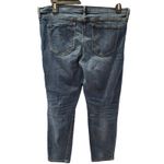 Banana Republic Premium Denim Skinny Ankle Jeans Size 32 Blue Stretch Cotton Photo 1