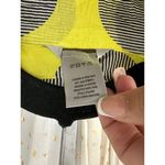 Multiples In The Round Geometric Front Gather Bell Sleeve Button Down Shirt S Photo 6