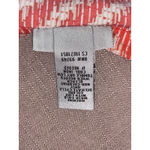 Catherines  5X 34/36W Top Short Sleeves Orange White Hi Low‎ Hem Photo 7