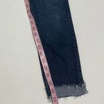Hudson Jeans Hudson Nico Super Skinny Jeans Mid Rise Ankle Distressed Raw Hem Dark Wash 28 Photo 5