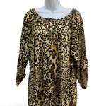 Rebecca Malone  Leopard Tunic Top Photo 0