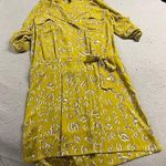 BCBGMAXAZRIA BCBGMAXZARIA Dill Printed Pattern Dress Shirt Dress Size XSmall NWOT Photo 0
