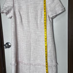 Preston & York  Dress Pink Tweed Size 10 Short Sleeves Lined Knee Length Photo 0