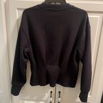 Lululemon Gathered Waist Crew Pullover Black Size 8/10 Photo 5