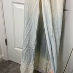 Lulus NWOT women’s peachy orange gray cream flowy halter tied maxi dress XS Photo 10