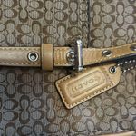 Coach  signature leather shoulder bag Photo 4