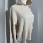 Rachel Zoe  beige cashmere hooded sweater / sweatshirt size medium Photo 5