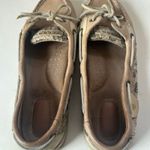 Sperry  Topsider Womens Shoe Sz 7.5M Preppy Nautical Boat Beach Leopard Sequin Photo 6