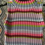 knit mock neck sweater vest Size XS Photo 3
