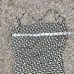 Lulus  Sincerely Effortless Black and White Abstract Print Midi Dress XS NWT Photo 8