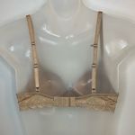 SO Intimates Beige Lace Padded Underwire Bra Size 34B Photo 1