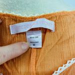 Victoria's Secret  Orange Lightweight Lace Trim Nightgown Womens Medium Photo 5
