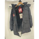 Canada Weather Gear Black Puffer Coat Faux Fur Hood Women's Size M Size L Photo 2