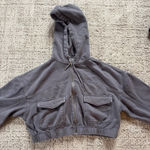 Urban Outfitters  Zip-Up Cropped Photo 0