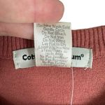 Cotton Emporium NWT Mauve Pink Bell Sleeve Tight Knit Sweater Tunic Size M Photo 5