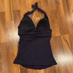 Bleu Rod Beattie  classic black tankini‎ halter swim top size 6 bathing suit Photo 1