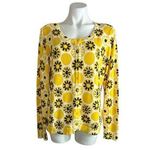 Charter Club Sunflower Cardigan Button Down Sweater Photo 0