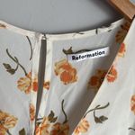 Reformation Cosa Tiered Crepe De Chine Midi Dress In Ivory 6 Photo 6