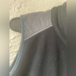 L.L. Bean Vest Womens Size S Black Fleece Sleeveless Full Zip Mock Neck Pockets Photo 2