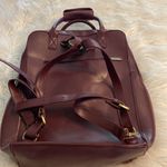 ECOSUSI BACKPACK BNWOT FUX LEATHER COMP SPACE LOTS OF ZIPPERS SEE ALL PHOTOS Photo 2