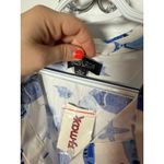 Rachel Zoe Dress Tiered Maxi Fish Beach Ocean Nautical Vacation Resort XL NEW Photo 4