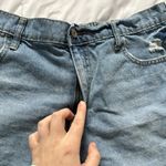 No Boundaries  Womens Size 15 Denim Jean Shorts High Rise Stretch 100% Cotton Photo 4