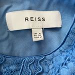 Reiss  Blue Azure Suki Lace Shift Dress Size UK 6 USA 2 Photo 2