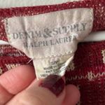 Denim & Supply Ralph Lauren  Red Patterned Sweater - Size Small Photo 3