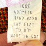 Betsey Johnson Vintage Iconic Betsy Johnson Punk Label Sweater 1980s Faith Hope Charity Bright Photo 9