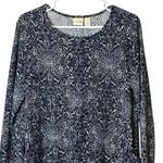 Chico's Chico’s Denim Medallion Button-Back Tunic Vanity Size 1/US Medium #570232153 Photo 2