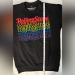 The Rolling Stones , womens black crew neck sweatshirt, new with tags Photo 8