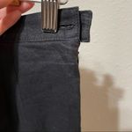 J. McLaughlin  Black Linen Short Pencil Skirt Womens 8 Modest Preppy Academia Photo 4