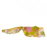 VASSAR APACHE Vintage Scarf Vibrant Floral Print NEW Orange Photo 7