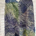 Jams World  Jumpsuit Womens Size Small Hibiki Purple Green Hawaii Aloha Romper Photo 3