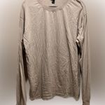 Forever 21  tan nude oversized Long Sleeve size large Photo 0