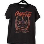 Coca-Cola “Faux” Vintage T-Shirt Dark Grey Short Sleeve Crew Atlanta Georgia Photo 0