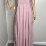 Lulus Madalyn Dusty Lavender Lace Maxi Dress Photo 0