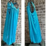 Lati Fashion Intimates Collection Nightgown Medium? Blue Sleeveless Embr… Size undefined Photo 6