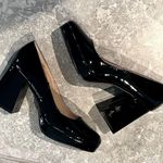 Sun + Stone Vaneciaa Block Heel Shoes in Black, Size 9 New in Box Photo 1