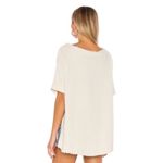 Free People  WE THE FREE Palo Alto Top In Ivory size L Photo 8