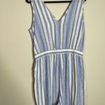 Gap | Women’s Linen Blend V-Neck Sleeveless Jumpsuit Size Medium NWT Photo 5