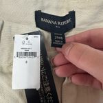 Banana Republic NEW Pants Womens 29/8 Lou Ultra High Rise Cargo Pockets Cream Photo 4
