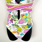 Trina Turk NEW Bathing Suit Sz 6 Key West Botanical Floral One Piece Swimsuit Photo 5