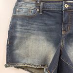 Torrid 5in. denim jean shorts in deep ocean fray hem plus size 20 NWT Photo 1