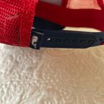 Vineyard Vines Navy and Red Whale Logo Field Hockey Trucker Hat O/S-EUC Photo 3