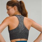 Lululemon Ebb to Train Bra Pattern Mixing Black / Rhino Grey Photo 1