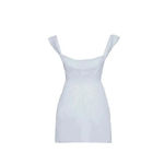 The Bar NEW- NWT! AVERY DRESS BLANC SZ 8 Photo 2