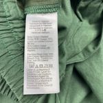 J.Crew  Linen Blend Drawstring Pants Size 14 Ankle Pants Green Casual Resort Photo 7